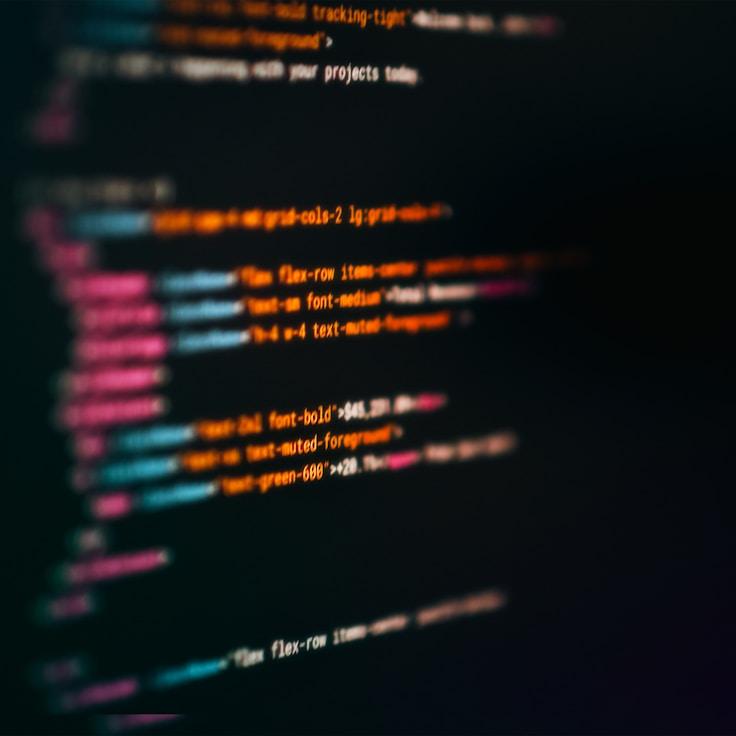 Mobile app project planning workspace with devices and development tools